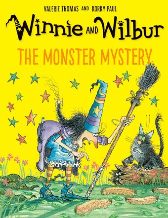 Winnie and Wilbur: The Monster Mystery PB book cover