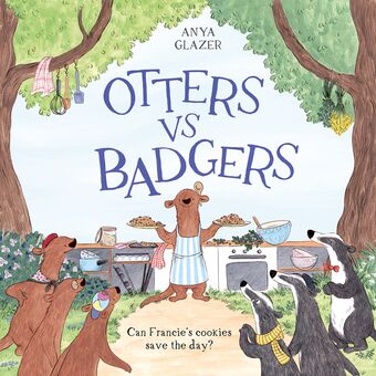 Otters Vs Badgers Paperback book cover