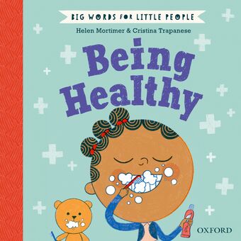Big Words for Little People Being Healthy book cover