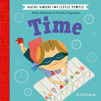 Maths Words for Little People: Time book cover