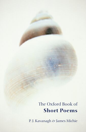 The Oxford Book of Short Poems book cover
