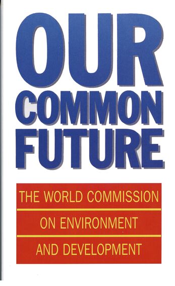 Our Common Future book cover