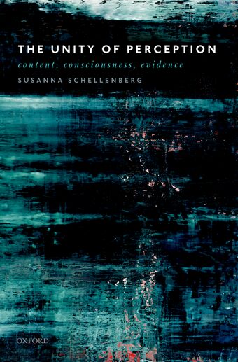 The Unity of Perception Content Consciousness Evidence book cover