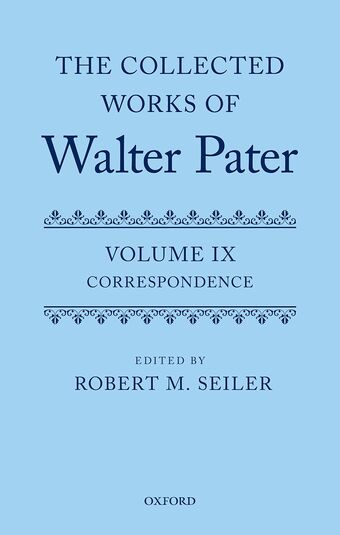 The Collected Works of Walter Pater vol. IX book cover