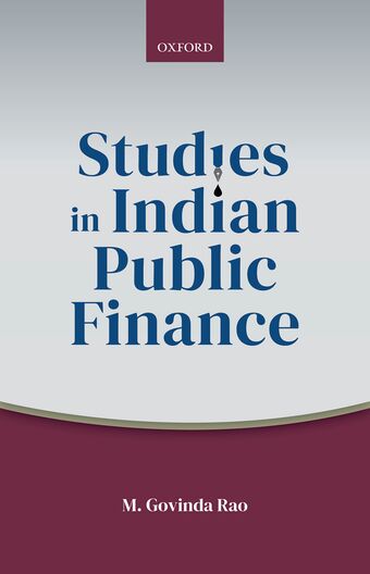 Studies in Indian Public Finance book cover