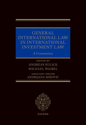 General International Law in International Investment Law A Commentary book cover