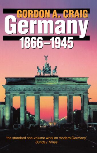 Germany 1866-1945 book cover