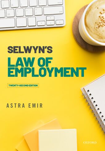 Selwyn's Law of Employment book cover