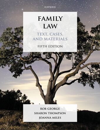 Family Law Text, Cases, and Materials book cover
