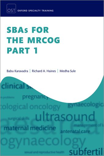 SBAs for the MRCOG Part 1 book cover