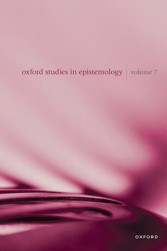 Oxford Studies in Epistemology 7 book cover