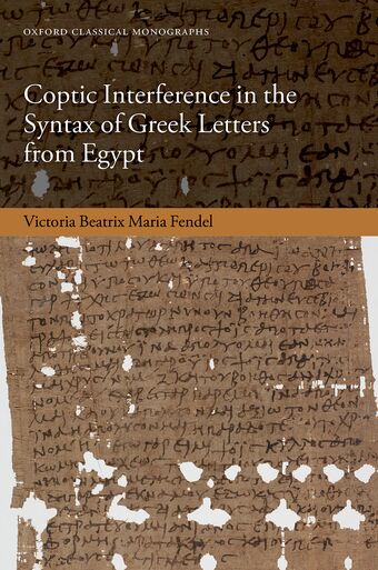Coptic Interference in the Greek Letters from Egypt book cover