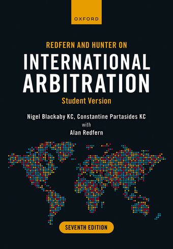 Redfern and Hunter on International Arbitration book cover