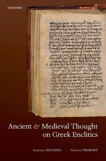 Ancient and Medieval Thought on Greek Enclitics book cover