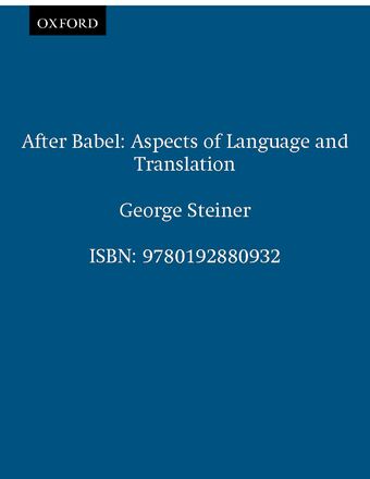 After Babel book cover