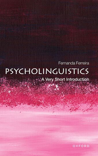 Psycholinguistics A Very Short Introduction book cover
