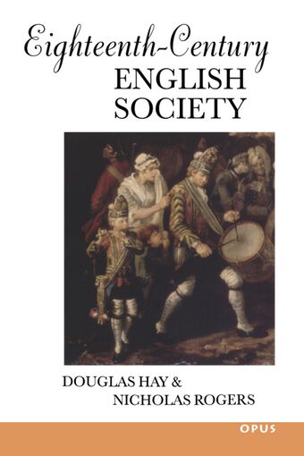 Eighteenth-Century English Society book cover