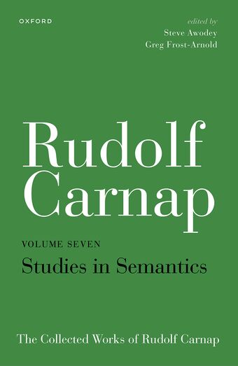 Rudolf Carnap book cover