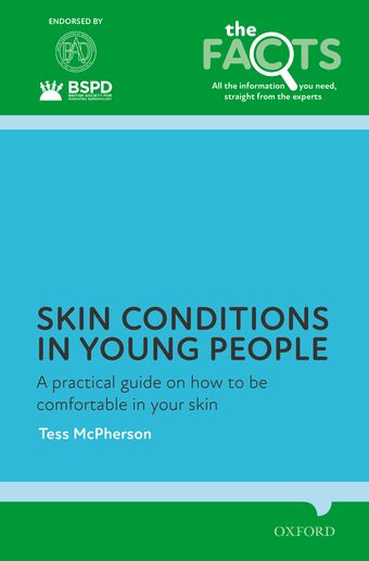 Skin conditions in young people book cover