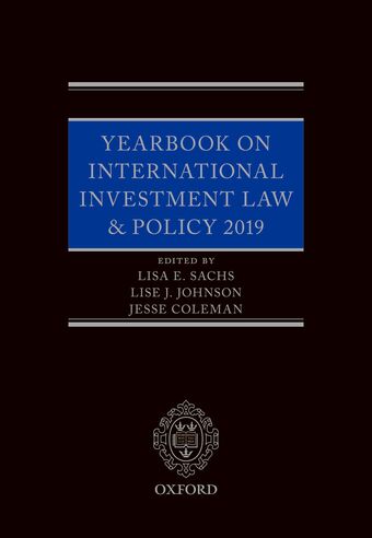 Yearbook on International Investment Law & Policy 2019 book cover