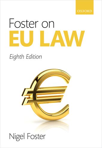 Foster on EU Law book cover