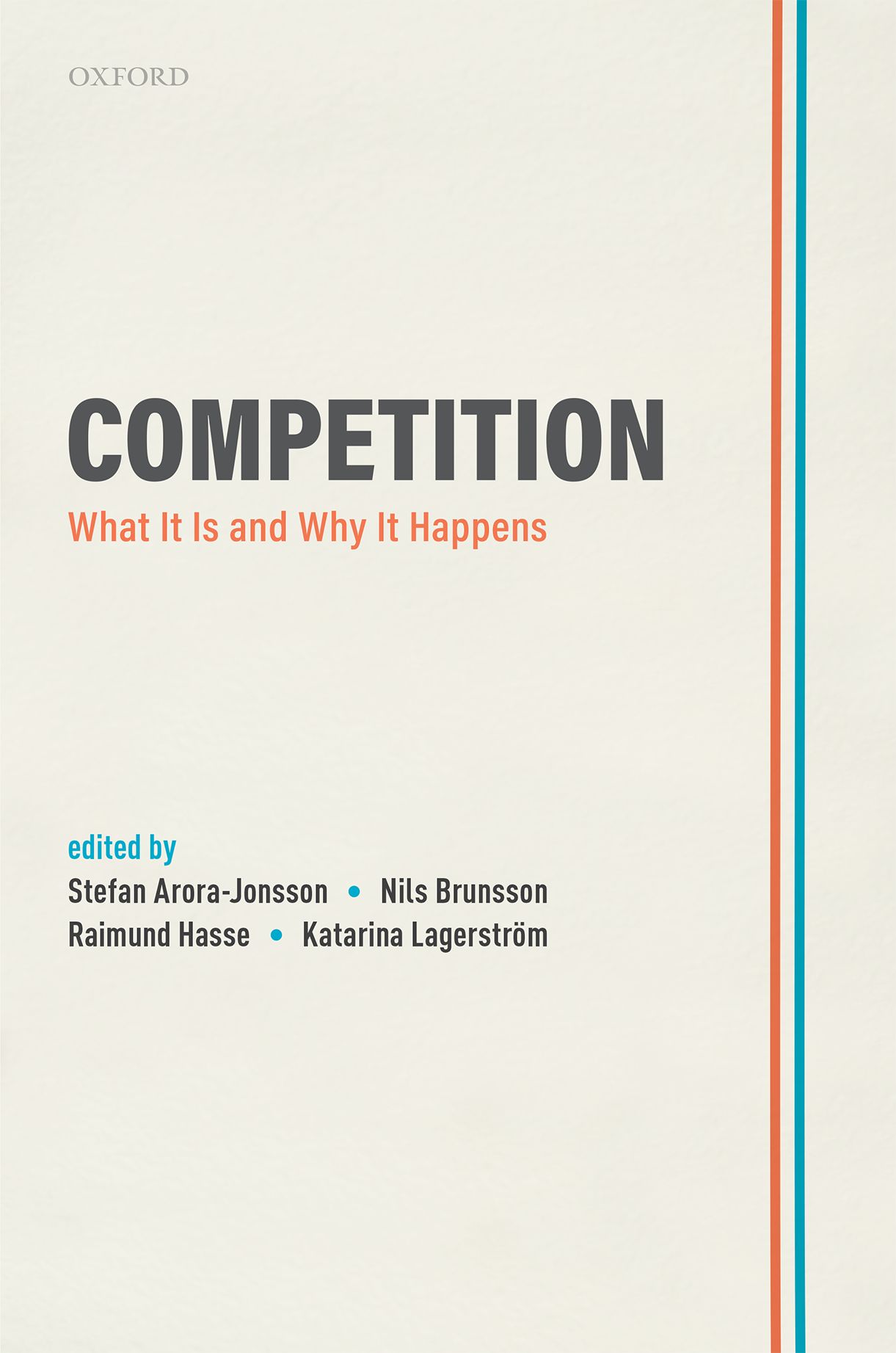 Competition What It Is and Why It Happens book cover