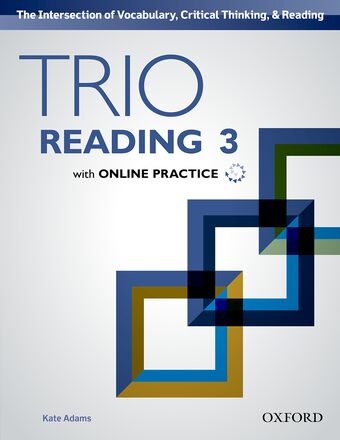Trio Reading Level 3 Student Book with Online Practice book cover