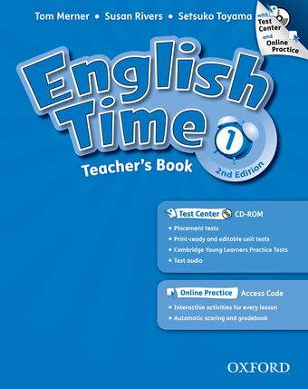 English Time 1 Teacher's Book with Test Center and Online Practice book cover