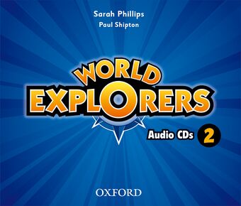 World Explorers Level 2 Class Audio CDs book cover