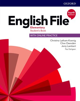 English File Elementary Student's Book with Online Practice book cover