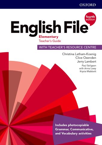 English File Elementary Teacher's Guide with Teacher's Resource Centre book cover