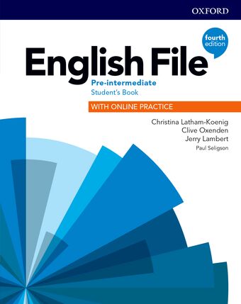 English File Pre-Intermediate Student's Book with Online Practice book cover