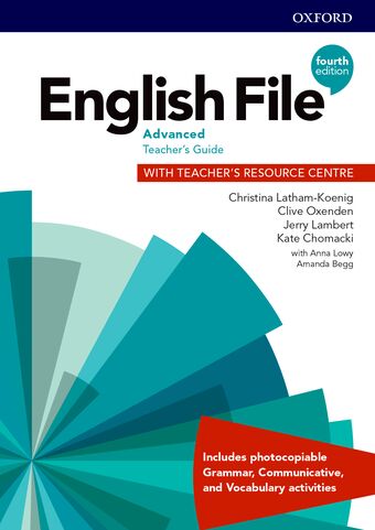 English File Advanced Teacher's Guide with Teacher's Resource Centre book cover