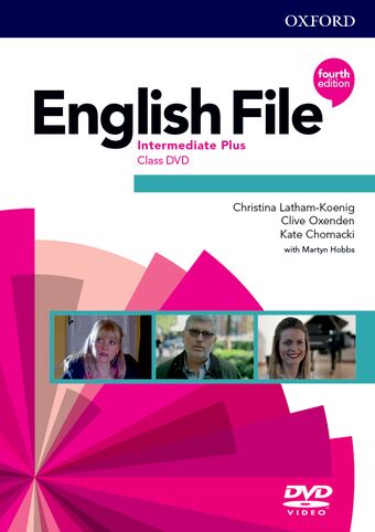 English File: Intermediate Plus Class DVD book cover
