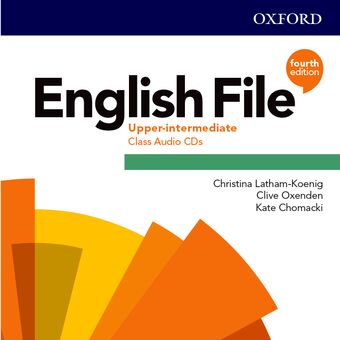 English File: Upper-Intermediate Class Audio CDs book cover