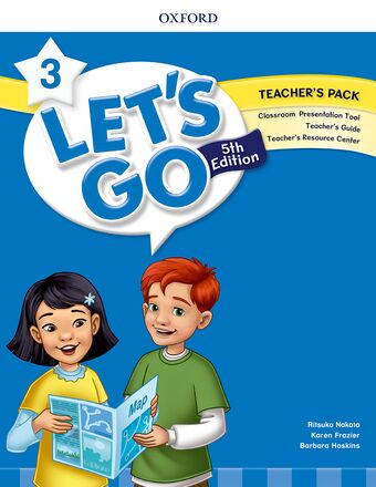 Lets Go 3 Teachers Book with DVD Online Practice & Teachers Resource Centre Pack book cover
