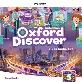 Oxford Discover Level 5 Class Audio CDs book cover