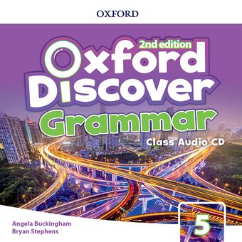Oxford Discover Level 5 Grammar Audio CD book cover