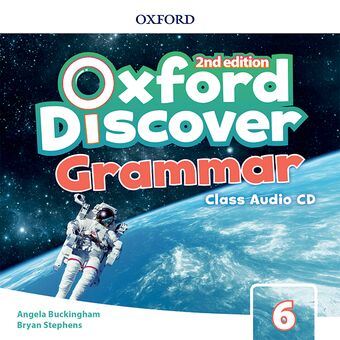 Oxford Discover Level 6 Grammar Audio CD book cover