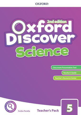 Oxford Discover Science: Level 5. Teacher Guide with Online Practice & Cpt Pack book cover