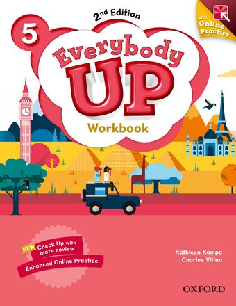 Everybody Up 5 Workbook with DVD and Online Practice Pack book cover