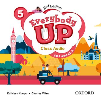 Everybody Up 5 Class Audio CD 2 Discs book cover