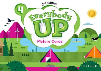 Everybody Up 4 Picture Cards book cover