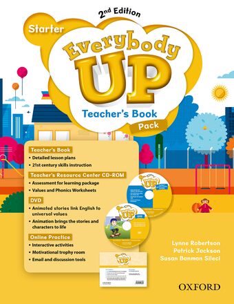 Everybody Up 0 Teachers Book with DVD and Online Practice Pack book cover