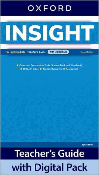 Insight Pre-Intermediate Teacher's Guide with Digital Pack book cover