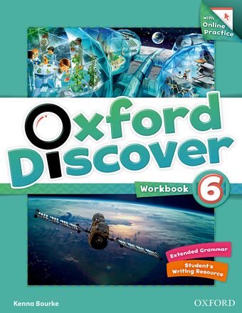 Oxford Discover Level 6 Workbook with Online Practice book cover