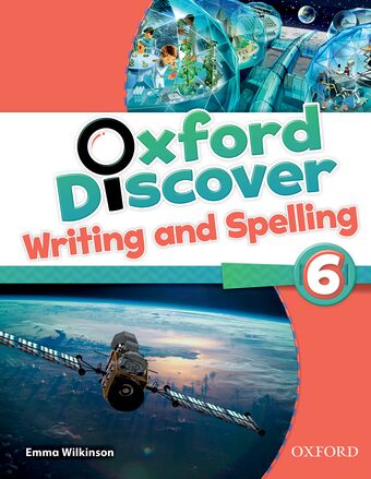 Oxford Discover Level 6 Writing and Spelling Book book cover