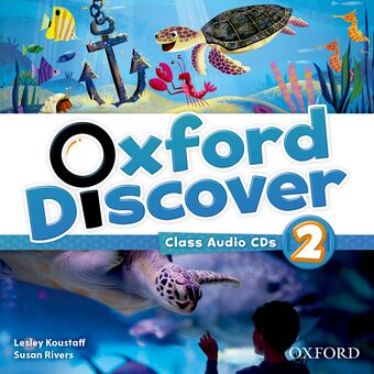 Oxford Discover Level 2 Class Audio CD book cover