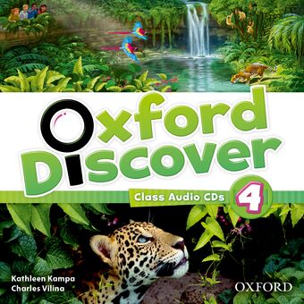 Oxford Discover Level 4 Class Audio CDs book cover