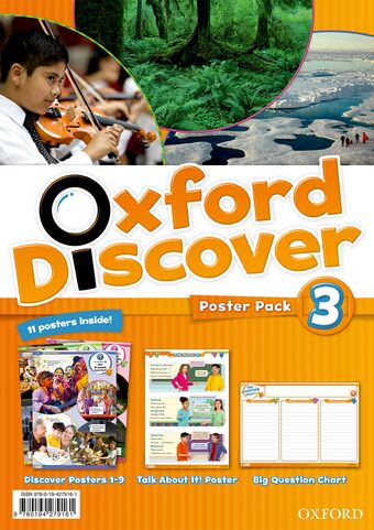 Oxford Discover Level 3 Posters book cover
